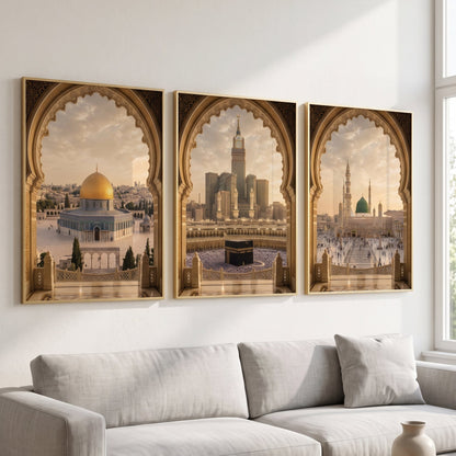 Mekka, Medina & Jerusalem Set