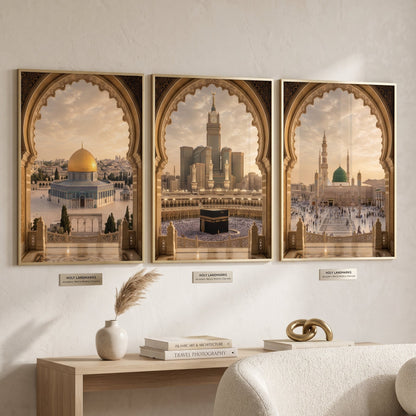 Mekka, Medina & Jerusalem Set
