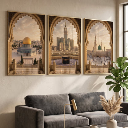 Mekka, Medina & Jerusalem Set