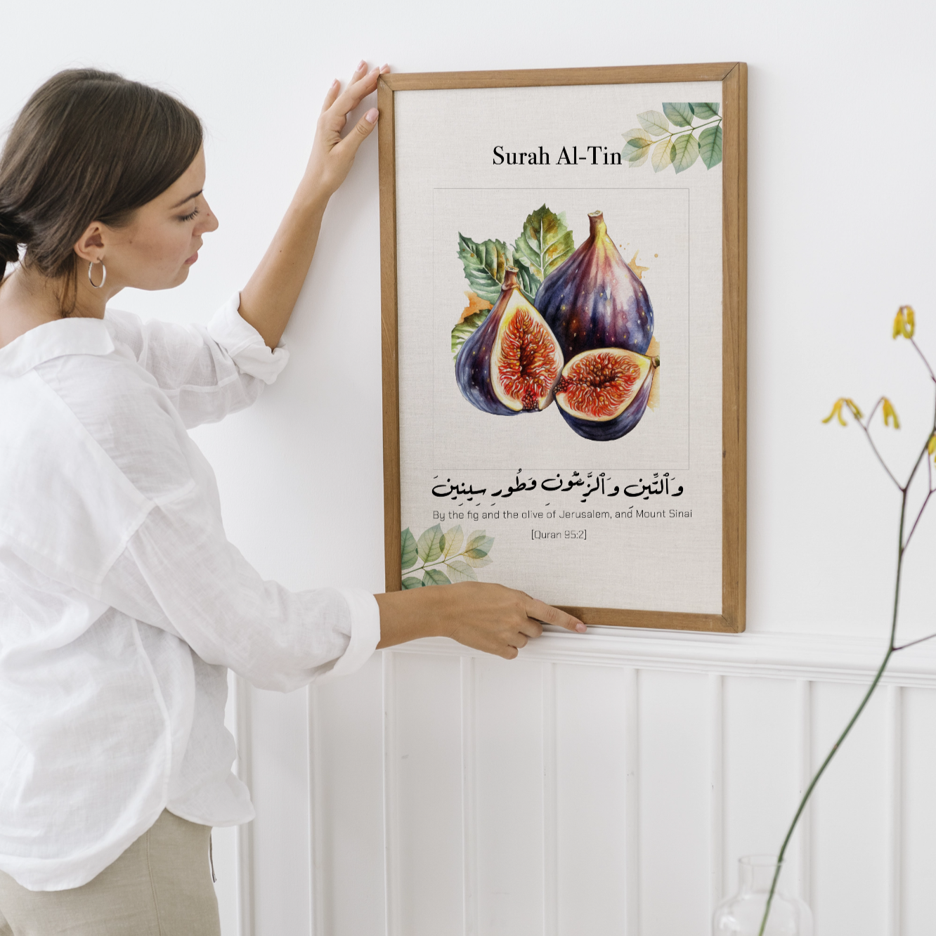 Surah Al-Naba, Al-Anam & Al-Tin Poster